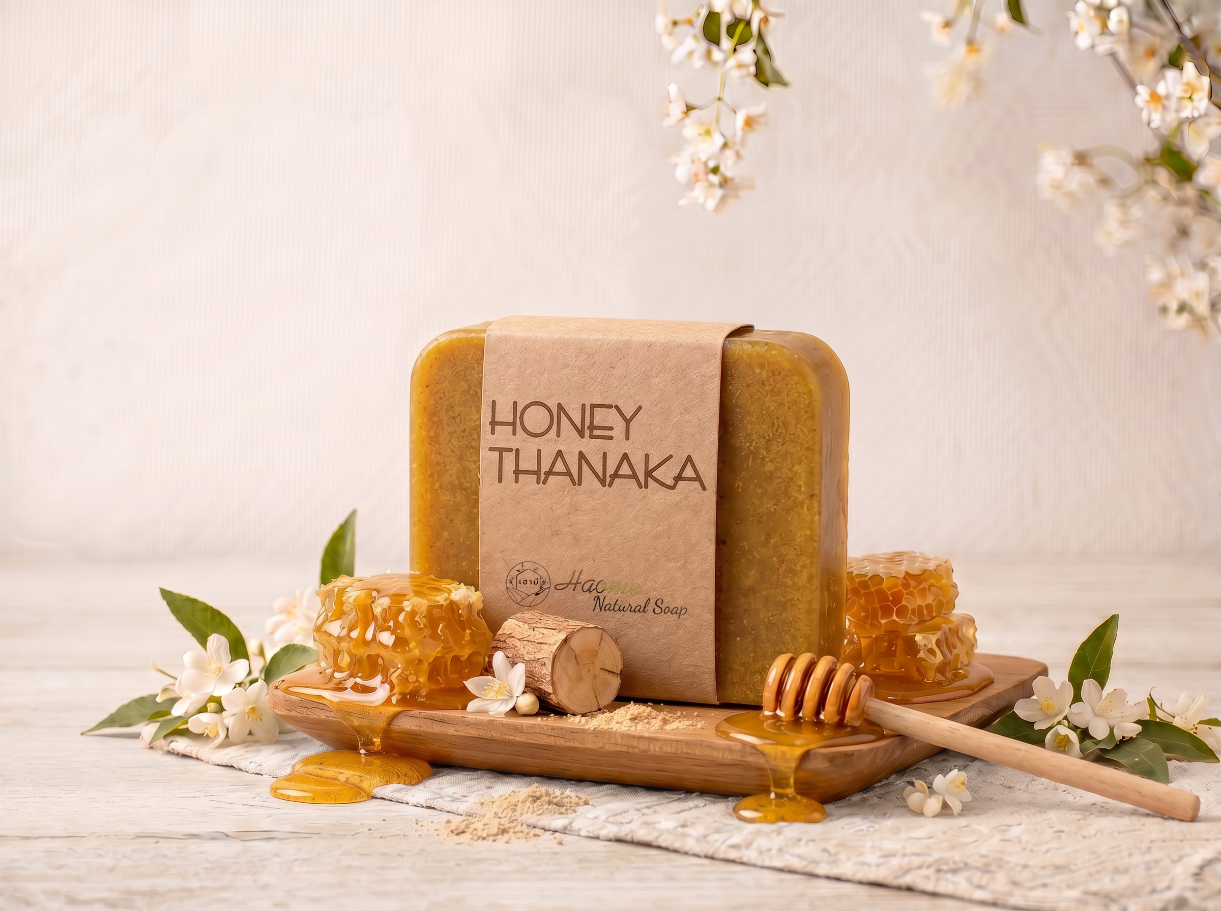 สบู่น้ำผึ้งทานาคา (HONEY THANAKA SOAP)